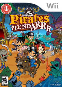 Pirates Plund-Arrr Wii  box art